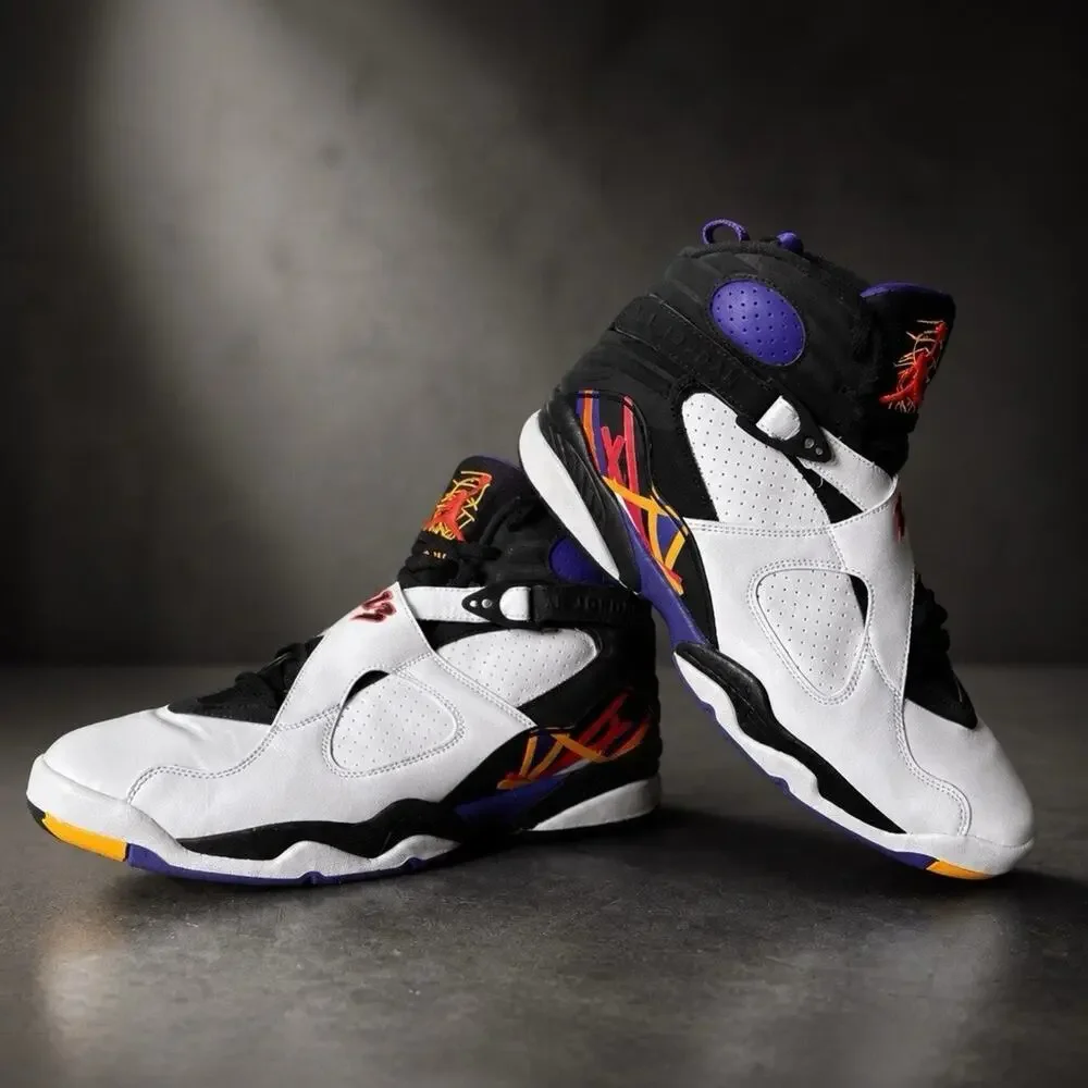 Size 13.5 - Air Jordan 8 Retro Three Peat 305381-142 2015 OG Box